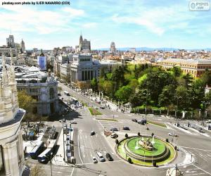 Puzzle Άποψη της Μαδρίτης, Alcalá-Gran Vía